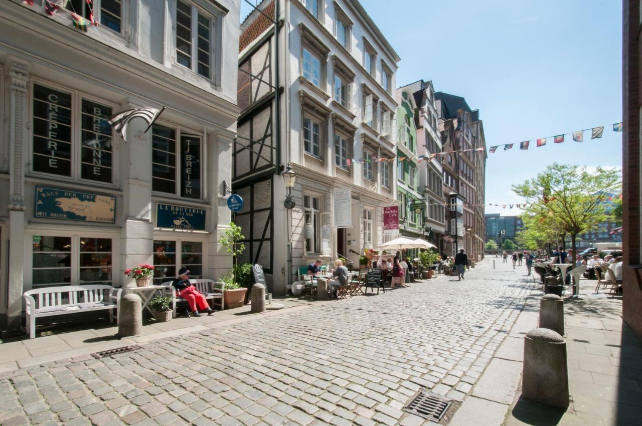 Appartements In Der Hamburger Altstadt Contactless Check In Eksteriør billede