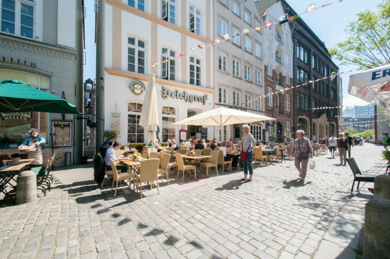 Appartements In Der Hamburger Altstadt Contactless Check In Eksteriør billede